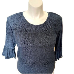 Michael Kors 3/4 Length Sleeve Blouse Size Medium